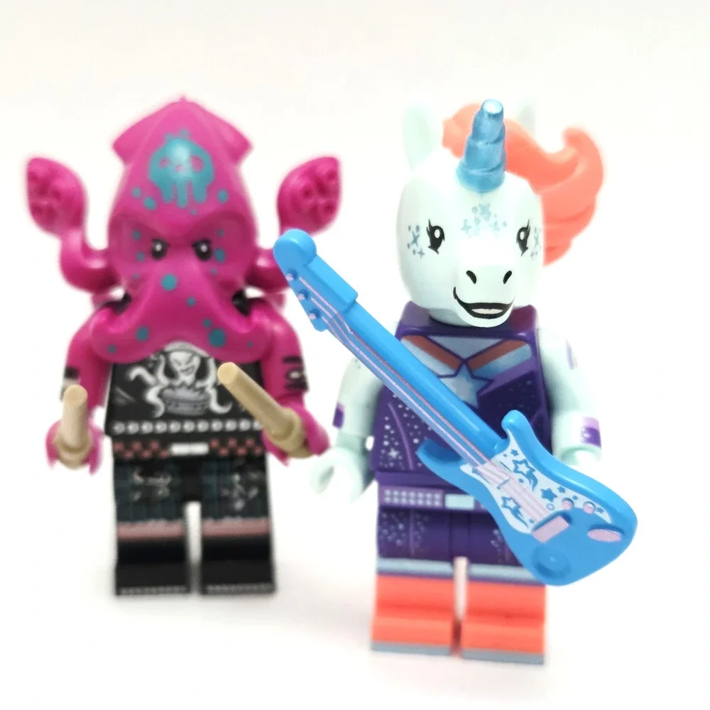 Lego Vidiyo Minifigure Collection 6 Concert Figures w/ Accessories & Instruments